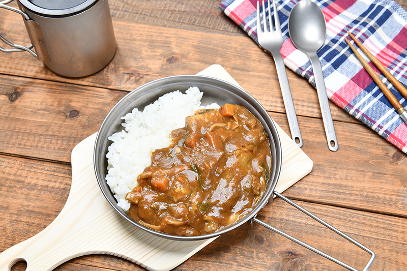 白神でキャンプ