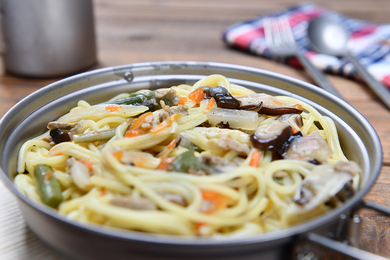 白神でキャンプ