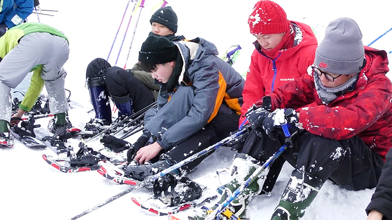 白神でキャンプ